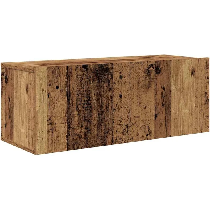 vidaXL TV-Schrankset Wandmontiert 7 pcs Altholz Holzwerkstoff 3393408 – Bild 6