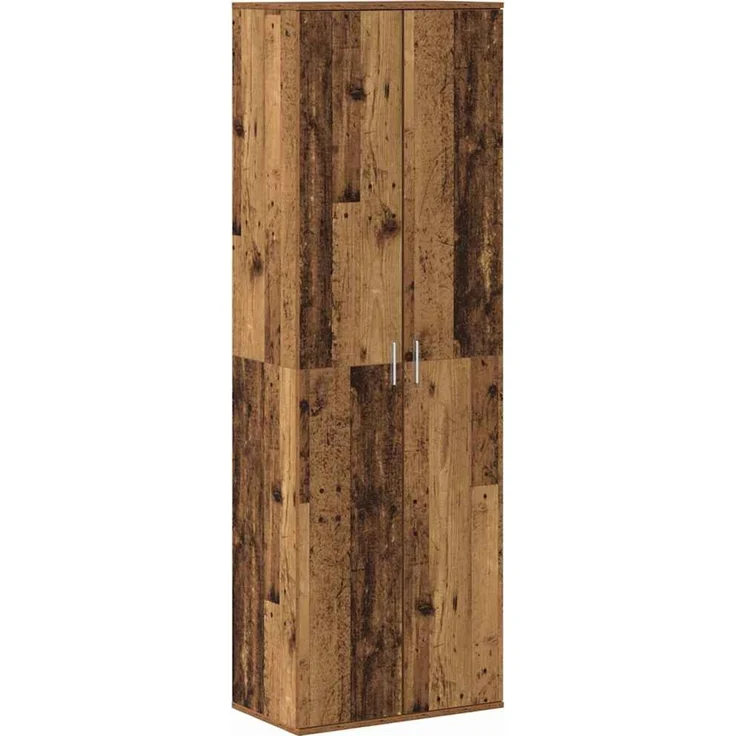 vidaXL Highboard Altholz 60 x 35 x 180 cm Holzwerkstoff 3365567 – Bild 2