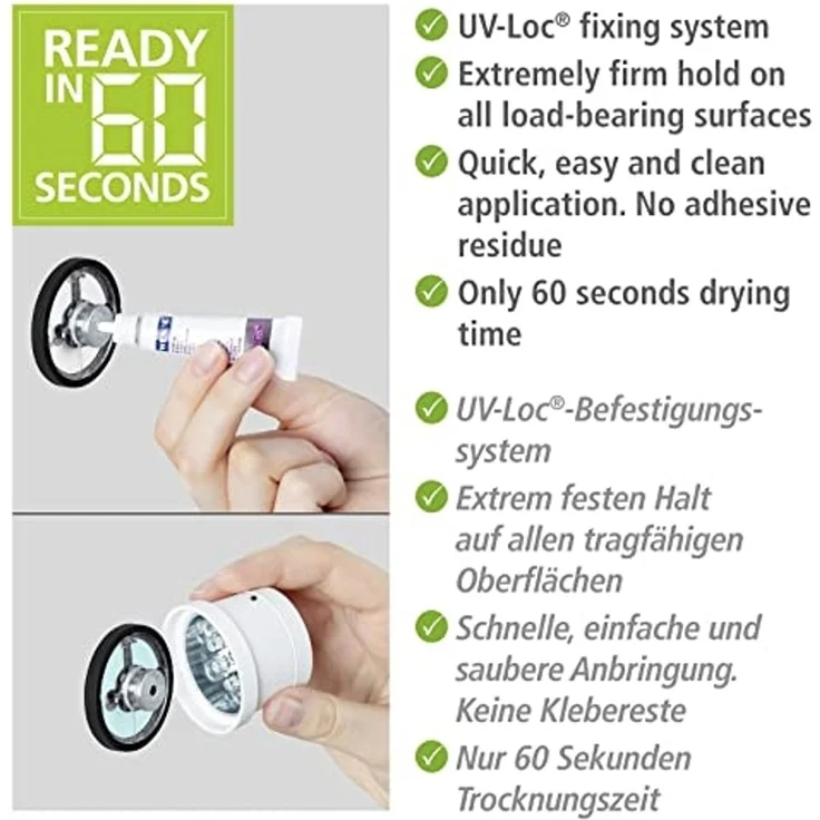 Wenko Eckablage Trestina Edelstahl – Bild 5