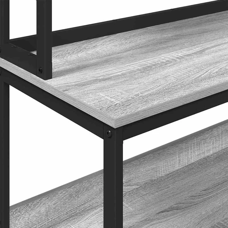 vidaXL Küchenregal Graues Sonoma 100 x 40 x 168 cm Holzwerkstoff 883895 – Bild 8