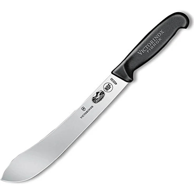 Victorinox Schlachtmesser Fibrox schwarz – Bild 2
