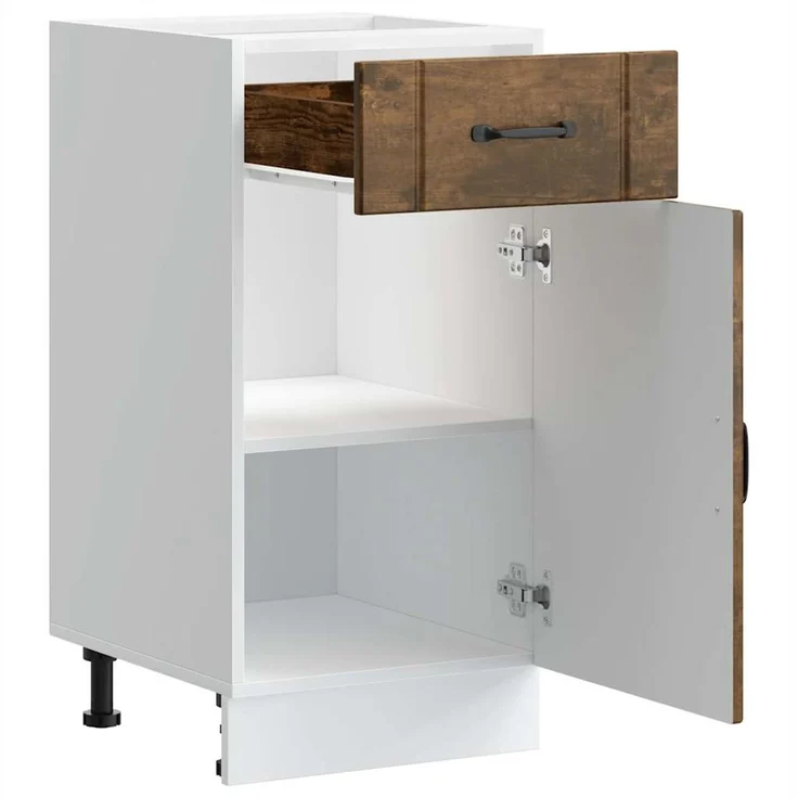 vidaXL Küchen-Unterschrank Lucca Räuchereiche Holzwerkstoff 853712 – Bild 5