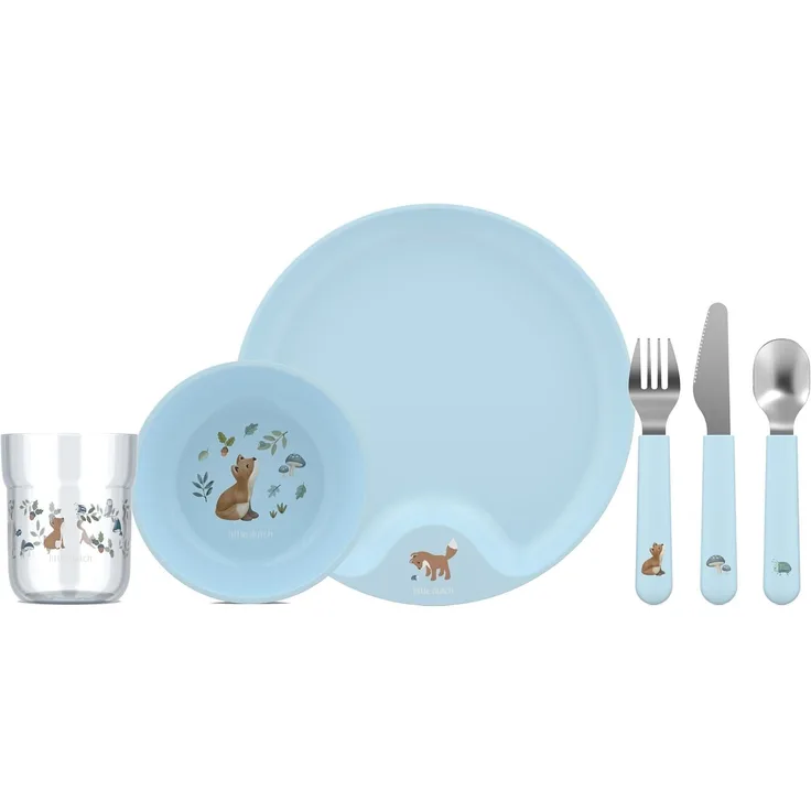 Mepal Forest Friends Kindergeschirr-Set Mio - 6-te