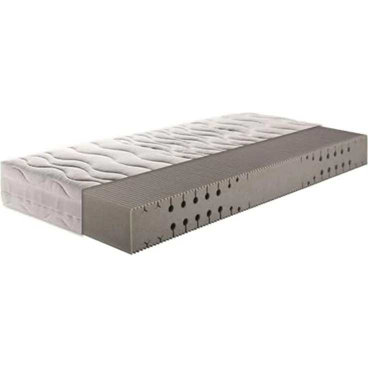 Kaltschaummatratze Pro Body S 592, 7 Zonen Matratze 90x200 cm, 140x200 cm, Breckle, 22 cm hoch, & weitere Größen, Matratze H2/H3/H4, ergonomisch, atmungsaktiv – Bild 1