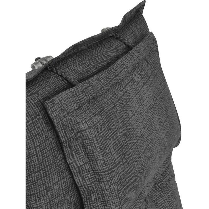 NYVI Hochlehnerauflage Hochlehner Auflagen NYVILux 120x50 cm Anthrazit 2er Set Stuhlauflagen, (2 St), 8 cm Komfort Sitzpolster, Polsterauflage mit Kopf Stützkissen – Bild 2