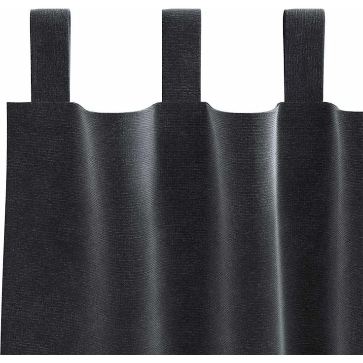 vidaXL Verdunkelungsvorhänge 2 pcs Dunkelgrau 140 x 140 cm Samt 4107233 – Bild 4