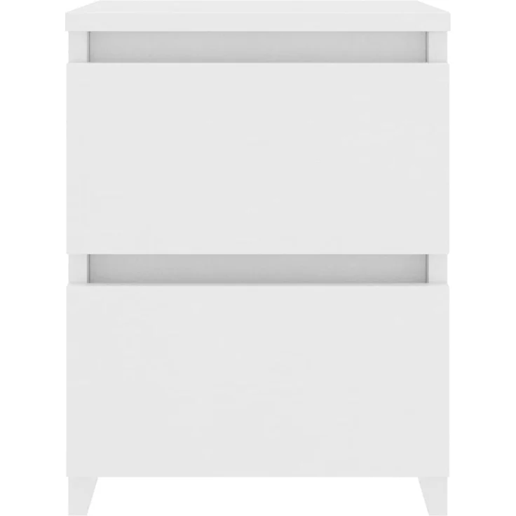 vidaXL Nachttisch Weiß 30x30x40 cm Holzwerkstoff 800513 – Bild 3