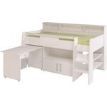 Parisot 'Swan' Funktionsbett weiß