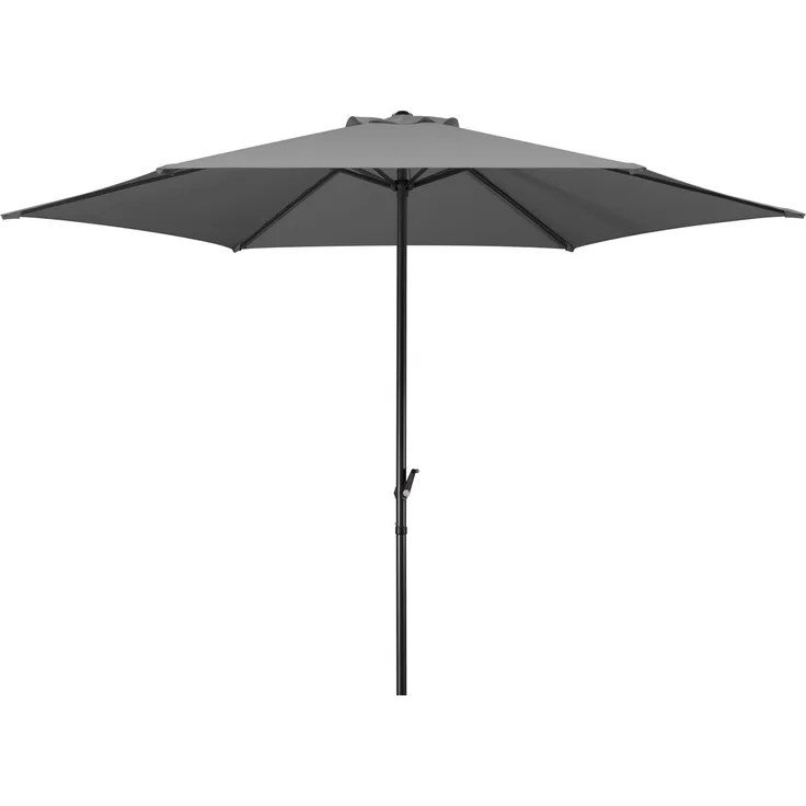 Sonnenschirm Bergamo 300/6 rund, Ø ca. 300 cm anthrazit
