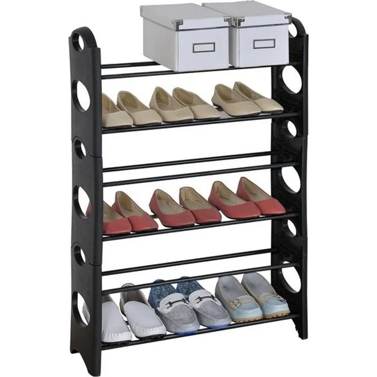 HTI-Living Schuhregal Schuhregal 6 Ebenen Lena, Stück 1-tlg, Schuhablage – Bild 2