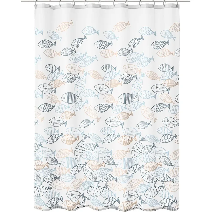 Kleine Wolke Duschvorhang Sardinas Breite 180 cm