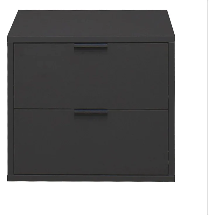 Kommode Erna 51x45x47 Anthrazit matt Lack 14711