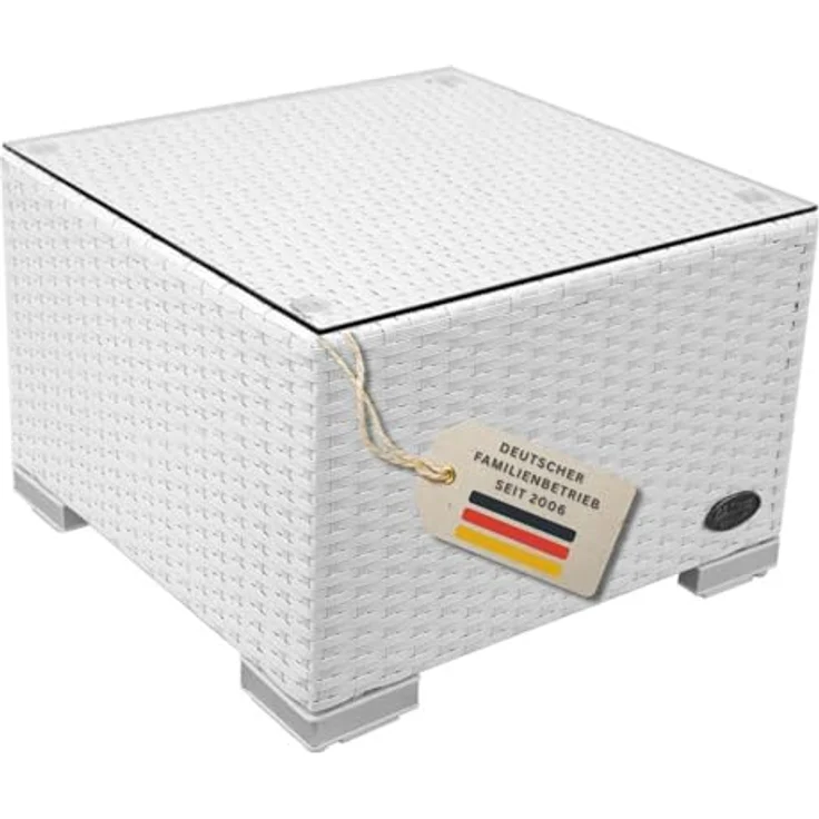 RS Trade Beistelltisch Beistelltisch Rattan – Bild 2