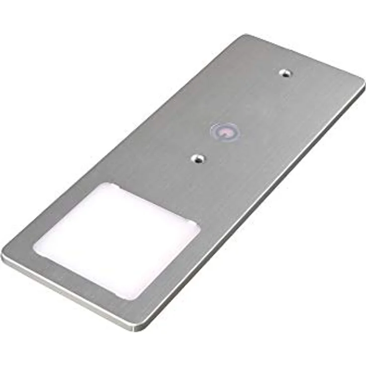 kalb LED Unterbauleuchte Silber 5W - sehr flache Küchenleuchte mit Touch-Dimmfunktion, 1er Set warmweiß, warmweiss – Bild 2