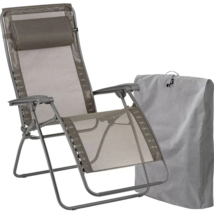 Lafuma RSX Relaxliege Relax Clip Relaxliege Graphit plus Schutzhaube