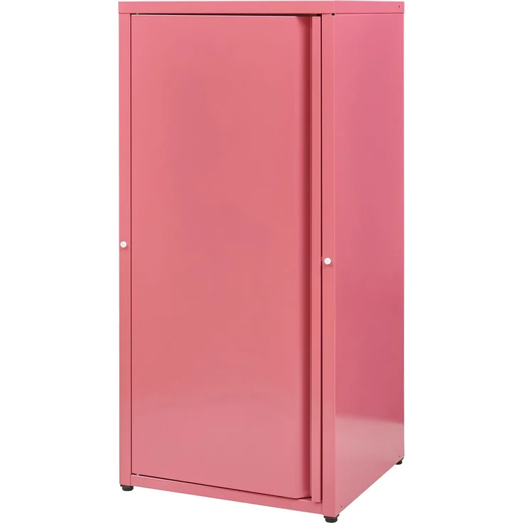 Metallschrank Burlöv Stahl Wassermelonenrot [en. casa] – Bild 5