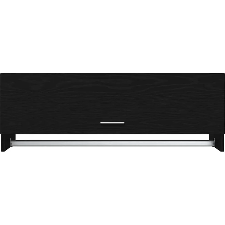 vidaXL Kleiderschrank Schwarz Eichen-Optik 100 x 32,5 x 35 cm 862657 – Bild 7