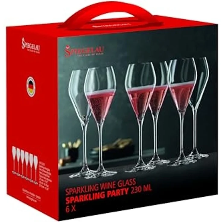 Spiegelau Sparkling Party Champagnerglas 230 ml 6er Set – Bild 7