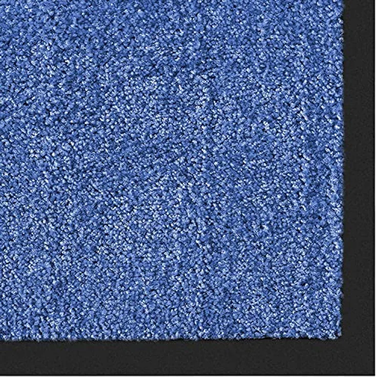 etm Hochwertige Fußmatte | schadstoffgeprüft | bewährte Eingangsmatte in Gewerbe & Haushalt | Schmutzfangmatte mit Top-Reinigungswirkung | Sauberlaufmatte waschbar & rutschfest (90x600 cm, Blau) – Bild 8