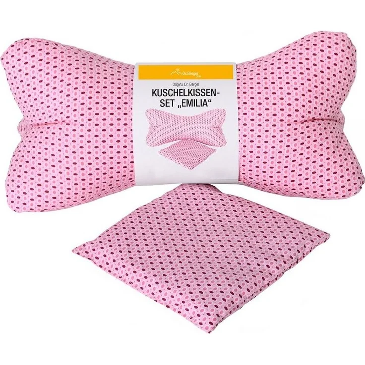 Dr. Berger Nackenstützkissen-Set Kuschelkissen Set "Emilia", Set – Bild 1