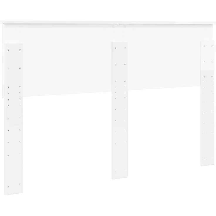 vidaXL Kopfteil Glänzend Weiß Holzwerkstoff 90 x 143 x 7 cm – Bild 5