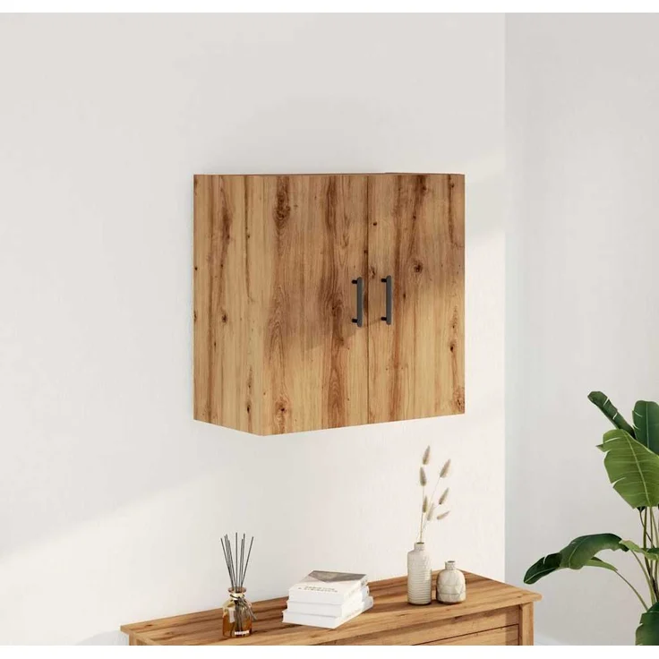 vidaXL Wandschrank Artisan-Eiche 60x31x60 cm Holzwerkstoff 857305 – Bild 2