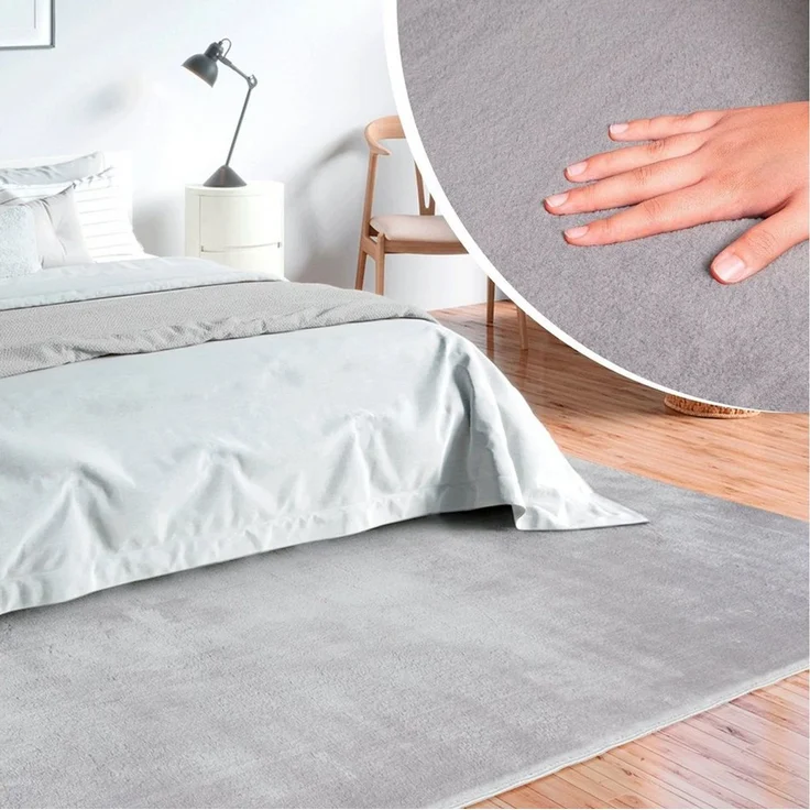 merinos Teppich Loft 37, Kunstfellteppich, rechteckig, Höhe: 16 mm, weich und kuschelig, Fell Haptik, Anti-Rutsch-Unterseite – Bild 1