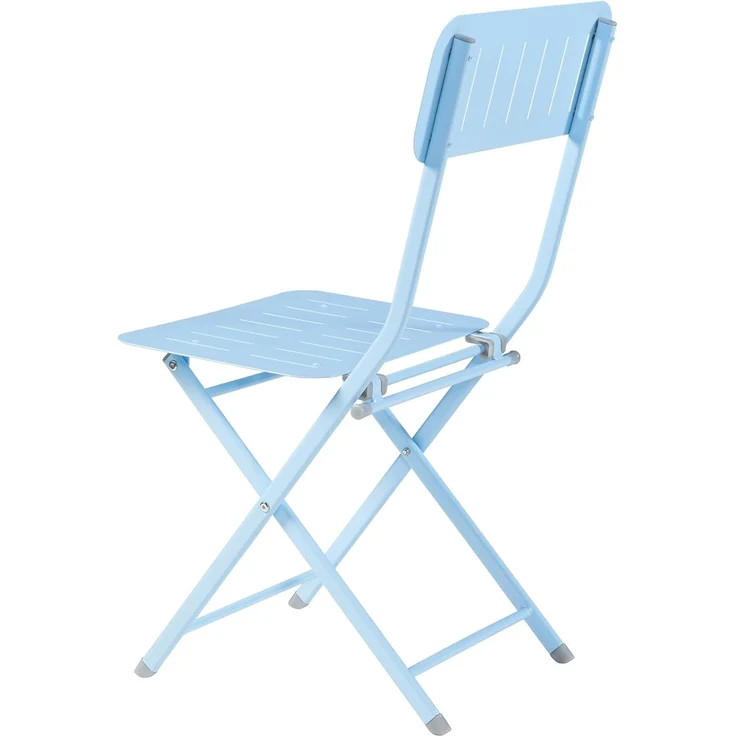 Klappstuhl Sande 2er Set Stahl Himmelblau [en. casa] – Bild 8