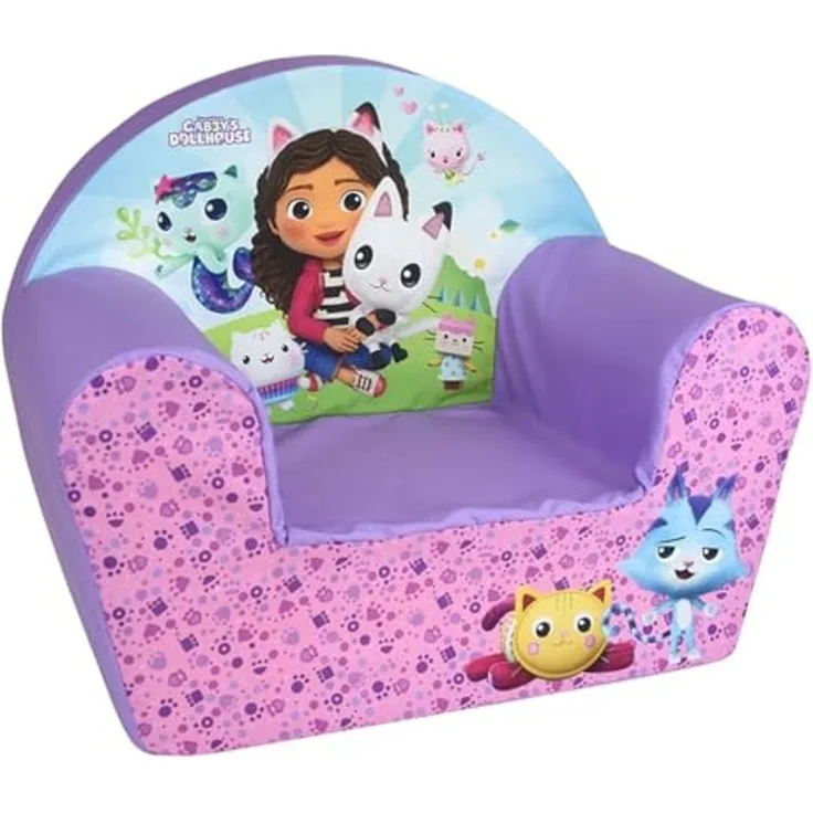 FUN HOUSE Gabby UND DAS Magie Haus Kinder Club Kindersessel aus Frankreich. Maße: 52 x 33 x 42 cm, L. 52 x P. 33 x H. 42 cm
