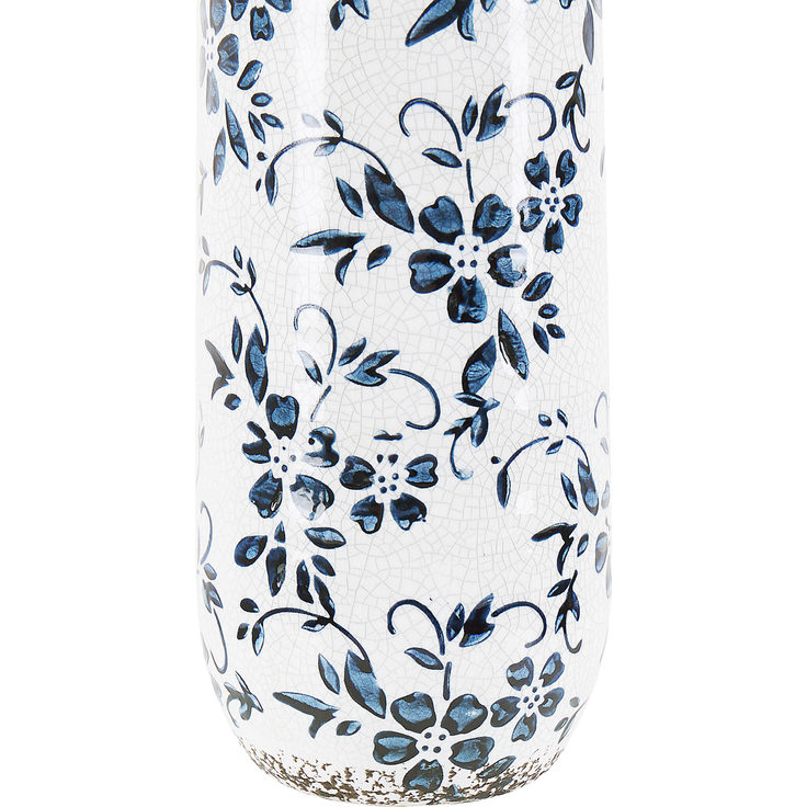 Blumenvase MULAI Steinzeug 35 cm Weiß – Bild 6