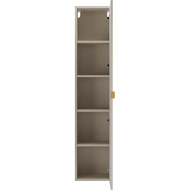 Vente-unique - Hängende Badezimmersäule - Beige - H140 cm - ONDIL – Bild 6