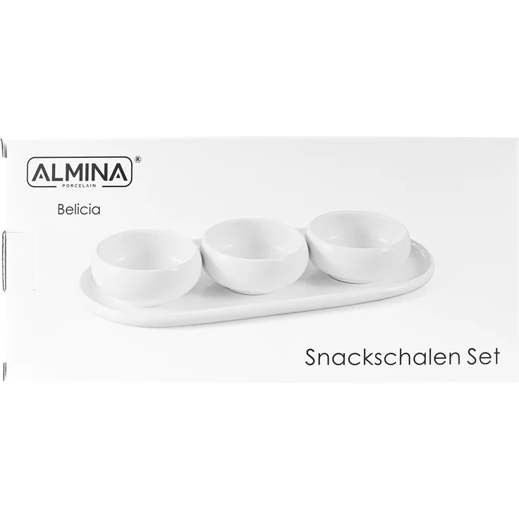 Snackschalen-Set Belicia Servierteller mit 3 Schalen – Bild 5