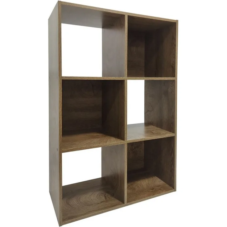 HTI-Line Bücherregal Regal Thekla 6090, Stück, Standregal Bücherregal Raumteiler 6 Regalfächer