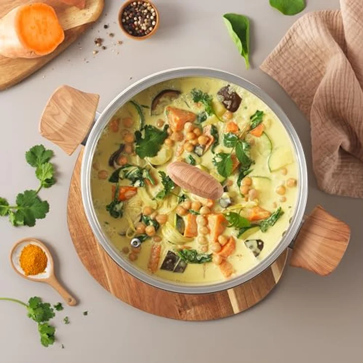 Tefal CERA BRIGHT ON Topf-Set, 7tlg. Keramikset aus 100% recyceltem Aluminium, Antihaftbeschichtung und Thermo-Fusion Boden – Bild 8