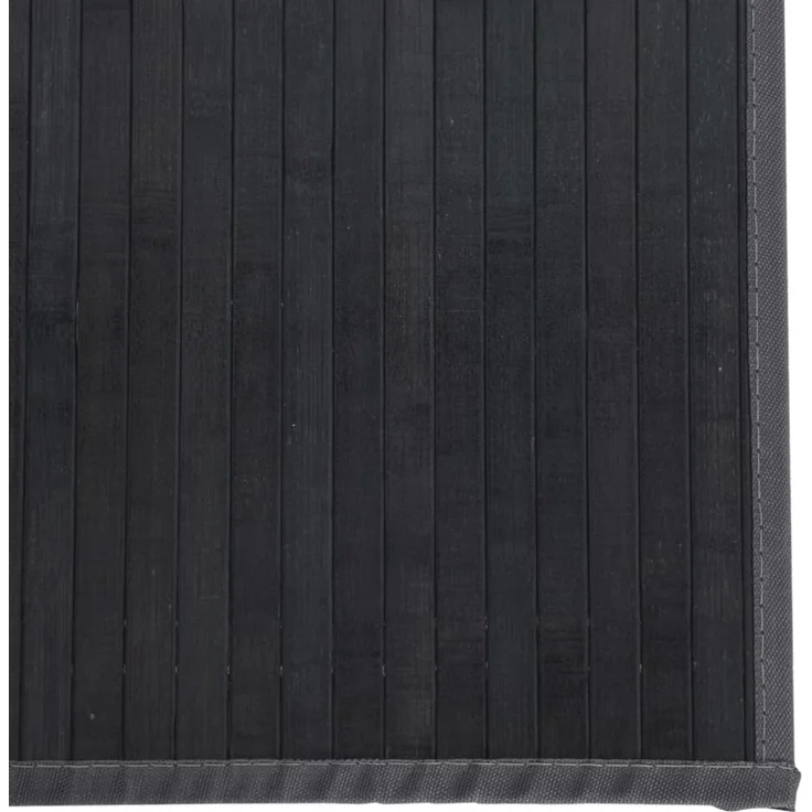 vidaXL Teppich Rechteckig Grau 60x400 cm Bambus 376850 – Bild 6