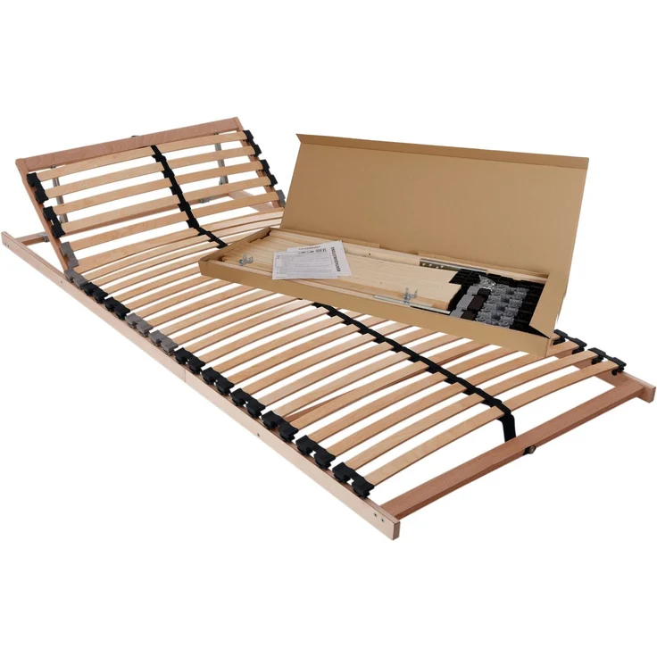 Lattenrost BeCo Easy Star, Kopfteil verstellbar, 140x200 cm – Bild 1