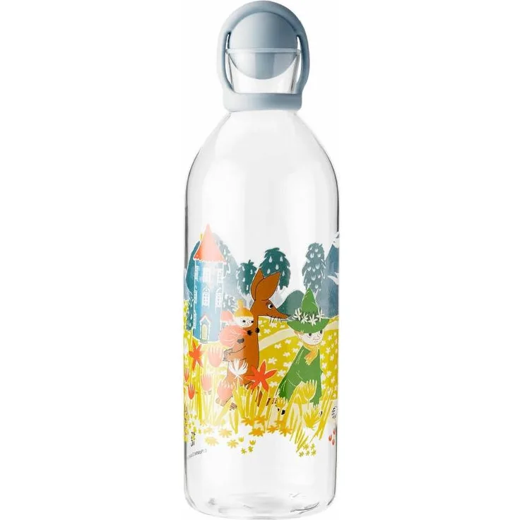 Rig-Tig Wasserkaraffe Cool-It Moomin Sky, Karaffe, Borosilikatglas, Blau, 1. 5 L, Z00703-7
