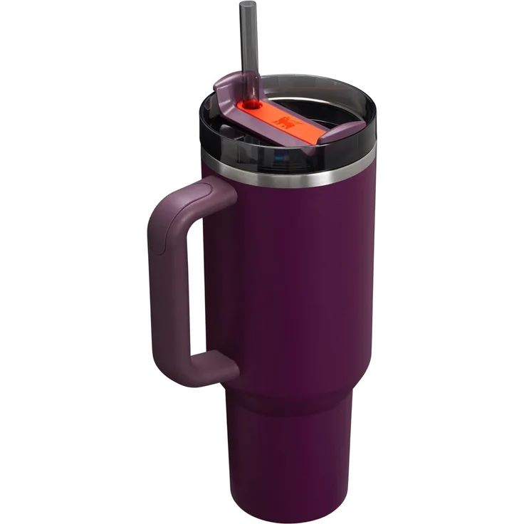 Stanley 1913 Thermoflasche Stanley Quencher H2.0 FlowState Tumbler 1.2L 1,2 L Plum – Bild 2