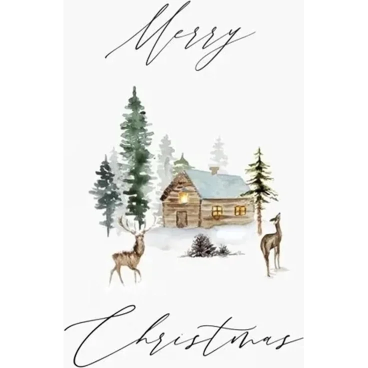 Trayosin 3er Weihnachten Winter Poster Set Wandbilder Leinwandbilder 40x50cm – Bild 3