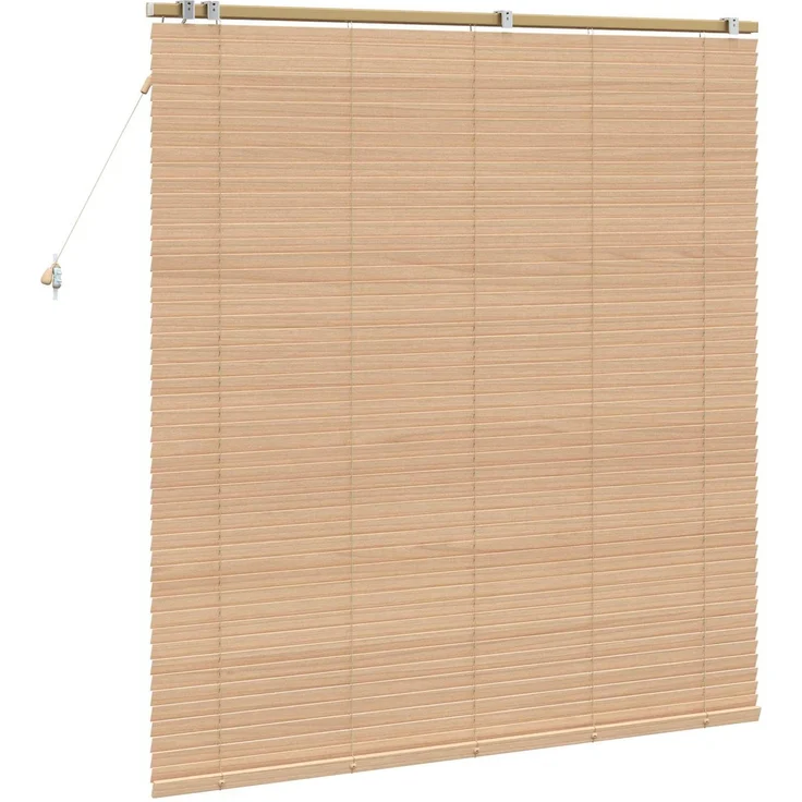 vidaXL Venezianische Jalousie Eichenoptik 155 x 160 cm 35 mm 42015352 – Bild 4
