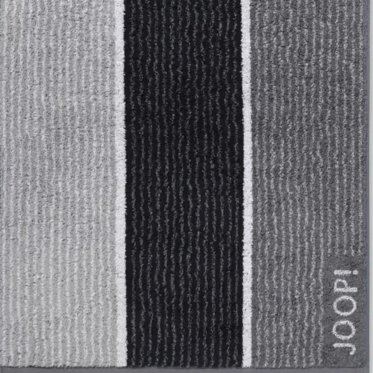 JOOP! Handtuch 2 Stück Joop! Frottier Gästetuch 1658-97 Lines Schwarz 30x50, Walkfrottier (2-St) – Bild 3