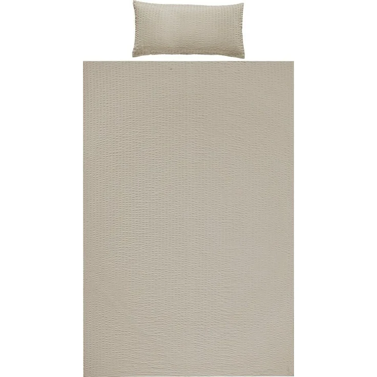 REDBEST Bettwäsche Bettwäsche "Detroit", Polyester, Microfaser-Seersucker Uni – Bild 5