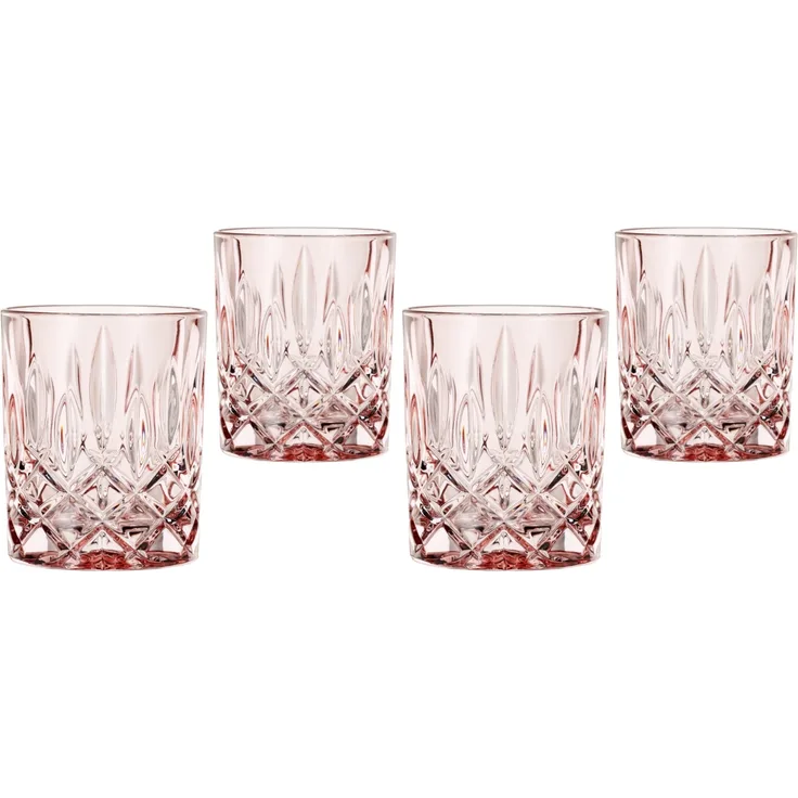 NACHTMANN 104194 NOBLESSE Whisky Tumbler PEACH 4er Set