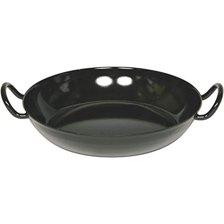 RIESS Schlemmerpfanne schwarz, emailliert, ø: 240 mm
