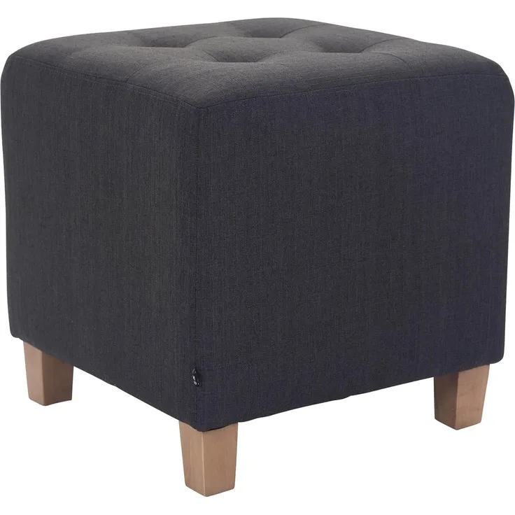 Sitzhocker Pharao, antik-hell, dunkelgrau