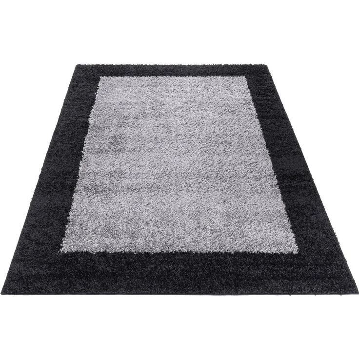 OTTO home Hochflor-Teppich Liams, rechteckig, Höhe: 30 mm, mit Bordüre, besonders weich und kuschelig, Wohnzimmer, Schlafzimmer – Bild 4