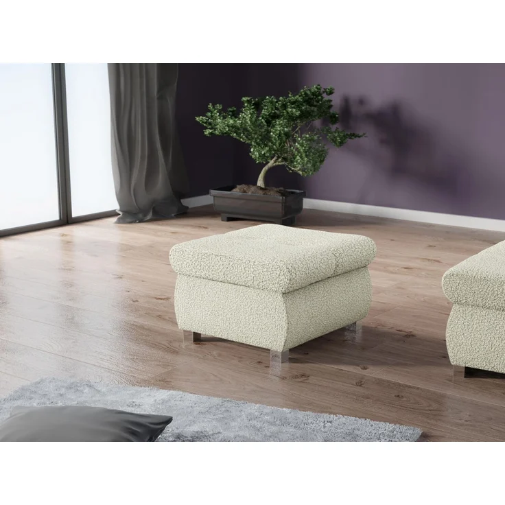 Polsterhocker Orkan Klein (Farbe: Manza 04) – Bild 2