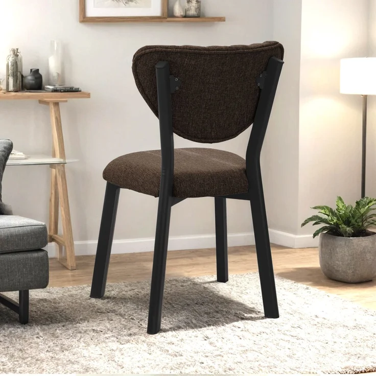 Skye Decor 'Elma - Brown' Stuhl, Braun, 47 x 85 x 45 cm – Bild 3