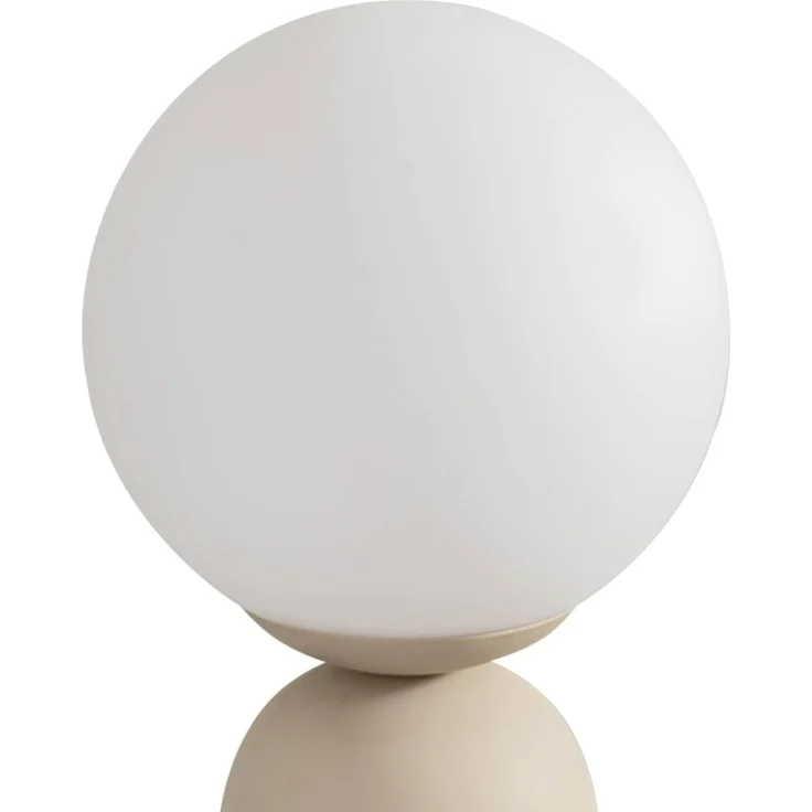 Lindby Tischleuchte Lennes, Glas Weiß IP21, 1 x 15 W LED – Bild 6