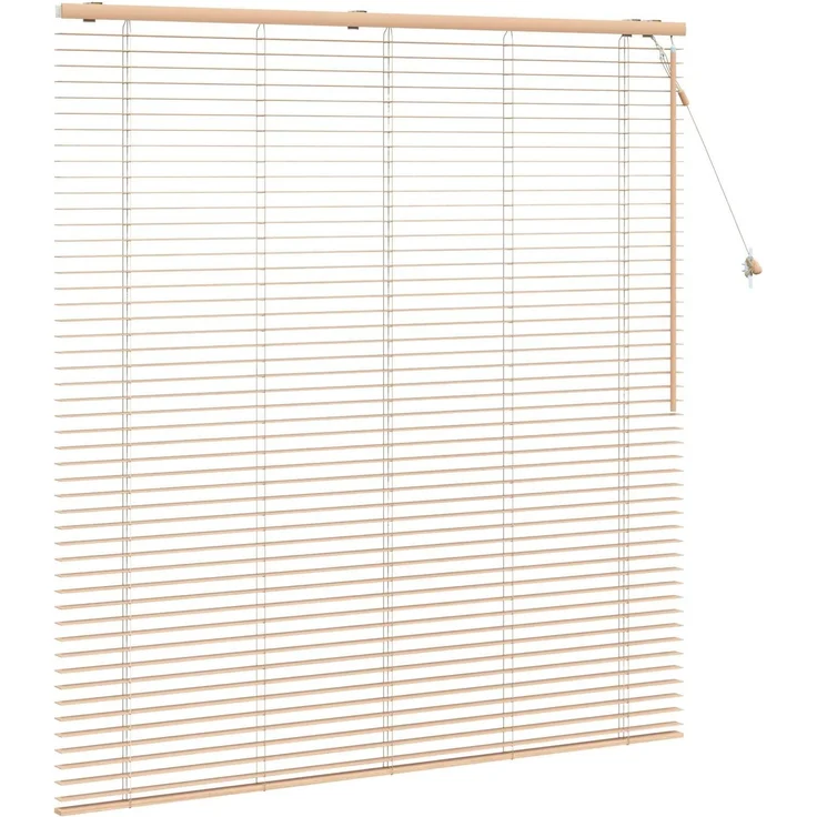 vidaXL Venezianische Jalousie Eichenoptik 155 x 160 cm 35 mm 42015352 – Bild 3